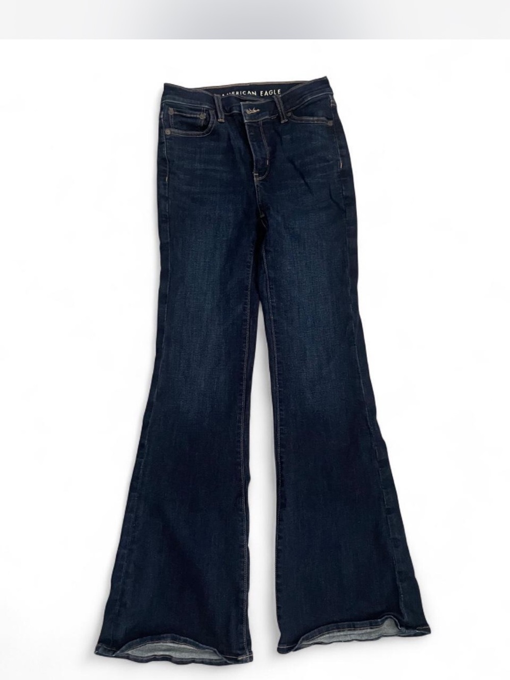 American Eagle Outfitters Dark Blue Flare Jeans